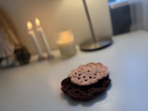 flower coasters-set of 2 - Image 2